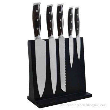 6pcs Good-quality S/S Knife Set with Acrylic Block
